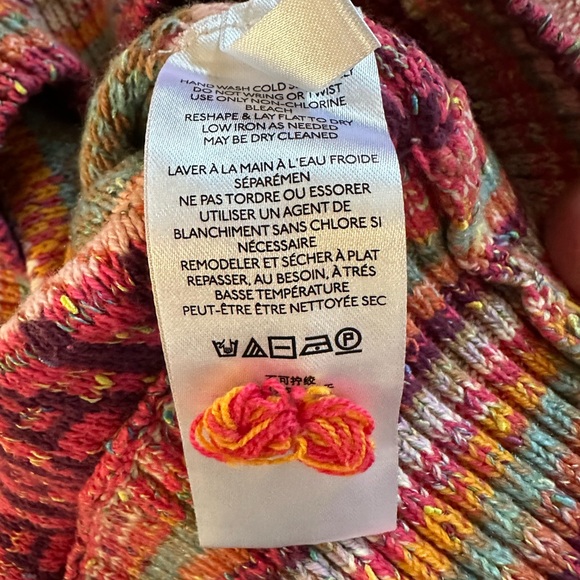 Anthropologie Pilcro Multicolor Lalala Sweater XL ( L ) - Picture 6 of 12